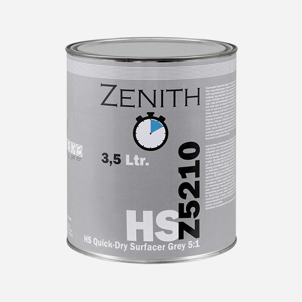 ZENITH HS Quick-Dry Surfacer Grey 5:1
