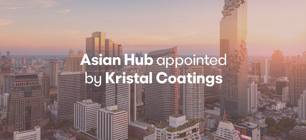 Asian Hub appointed by Kristal Coatings